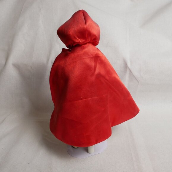 Vintage Little Red Riding Hood Doll With Basket & Floral Dress 12-Inch - Picture 2 of 7